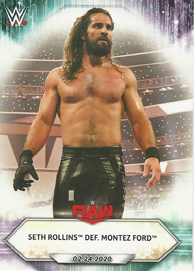 WWE Topps 2021 Seth Rollins #22