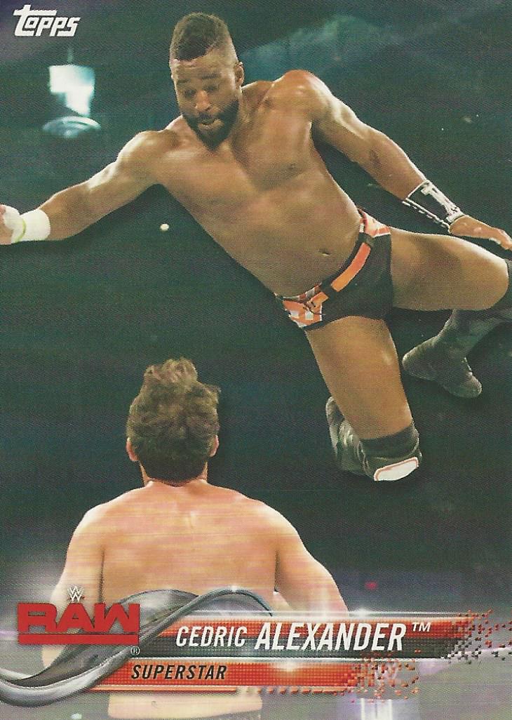 WWE Topps 2018 Cedric Alexander #22