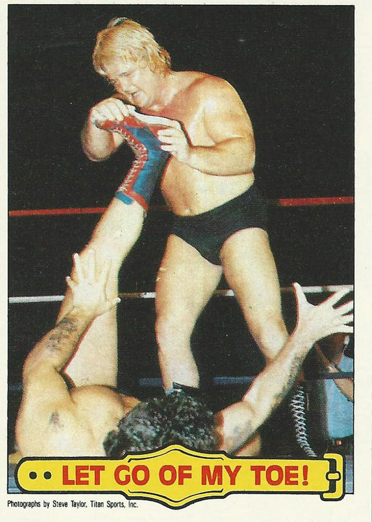 WWF Topps Wrestling Cards 1985 Greg Valentine #22