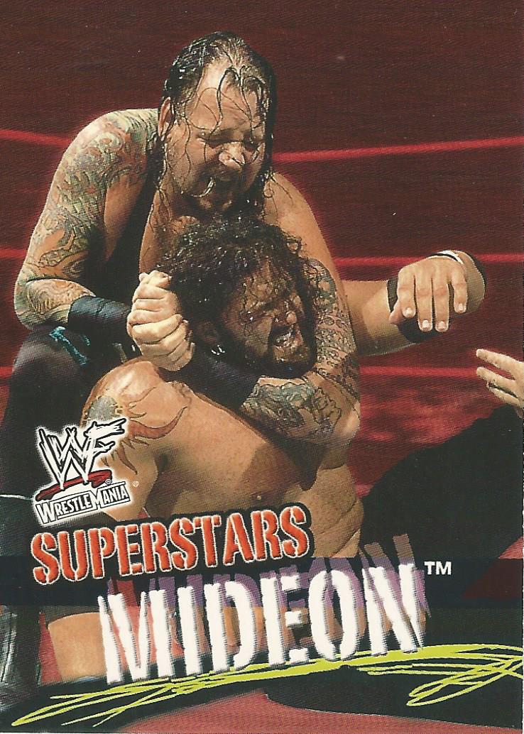 WWF Fleer Wrestlemania 2001 Mideon #22