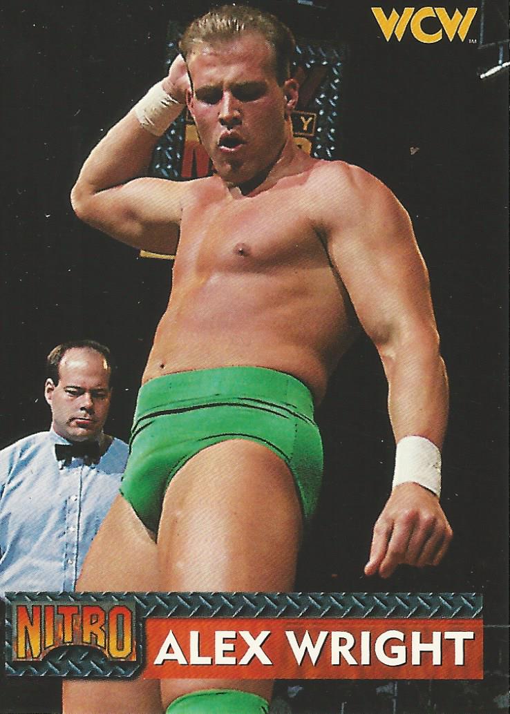 Topps WCW/NWO Nitro 1999 Alex Wright #22