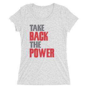 Sami Zayn "Take Back The Power" Women's Tri-Blend T-Shirt T-Shirt PW Catalog