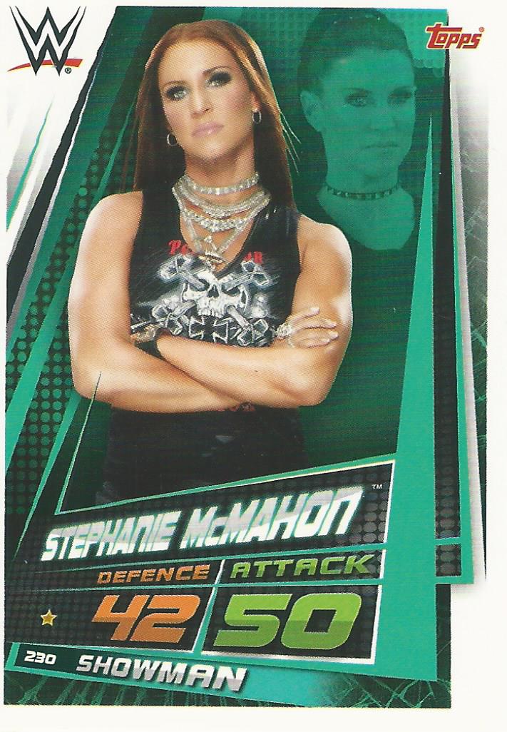 WWE Topps Slam Attax Universe 2019 Stephanie McMahon #230