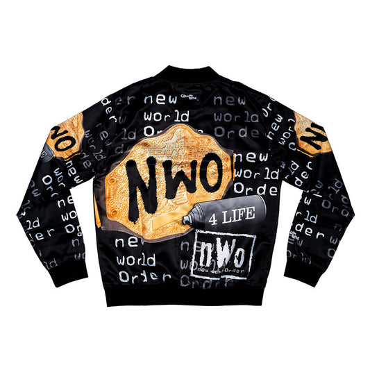 nWo Spray Paint Chalk Line Jacket 1