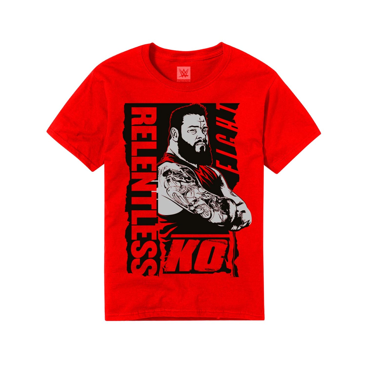 Kevin Owens "Relentless" Youth Authentic T-Shirt