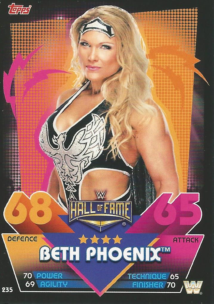 WWE Topps Slam Attax Reloaded 2020 Beth Phoenix #235