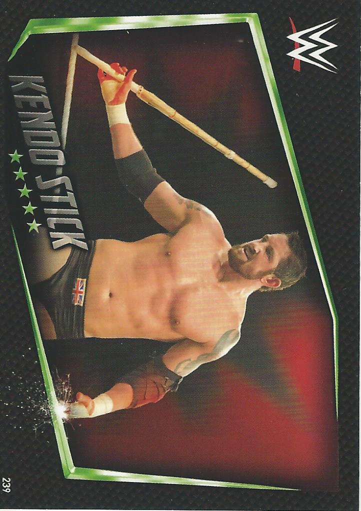 WWE Topps Slam Attax 2015 Then Now Forever Kendo Stick #239