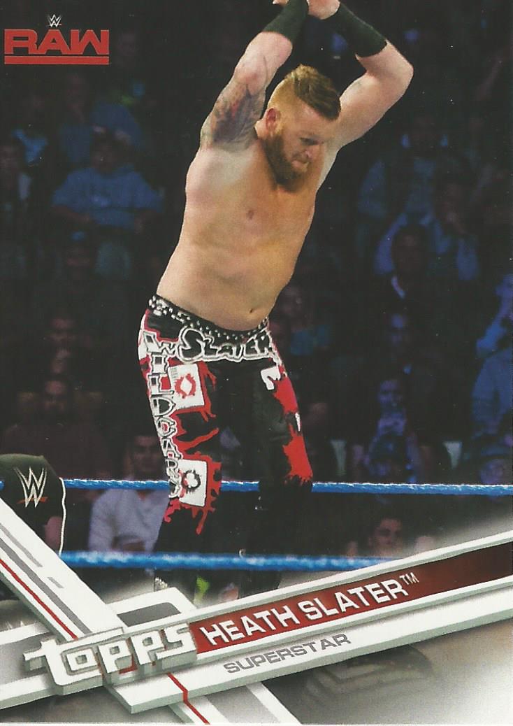 WWE Topps Then Now Forever 2017 Heath Slater #123