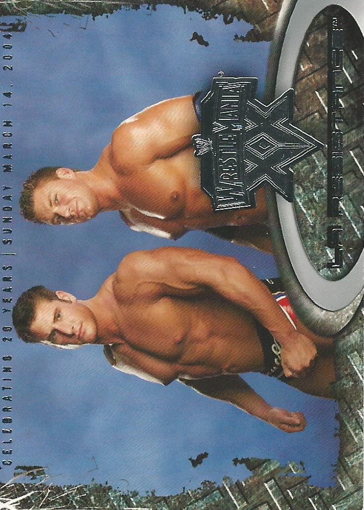 WWE Fleer Wrestlemania XX 2004 La Resistance #23