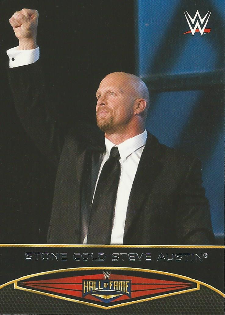 WWE Topps Road to Wrestlemania 2015 Stone Cold Steve Austin 23 of 30 trading card PW Catalog