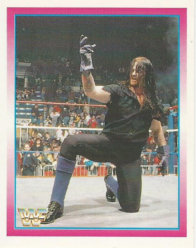 WWF Merlin Stickers 1995 Undertaker #23
