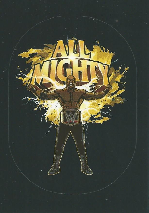 WWE Panini 2022 Sticker Collection Bobby Lashley #23