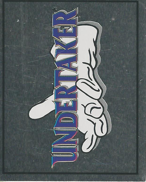 WWF Merlin Sticker 1994 Undertaker #23