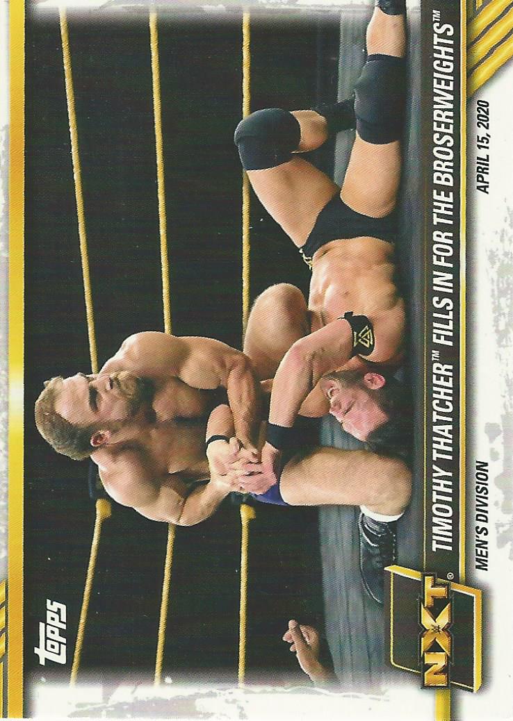 WWE Topps NXT 2021 Timothy Thatcher #10