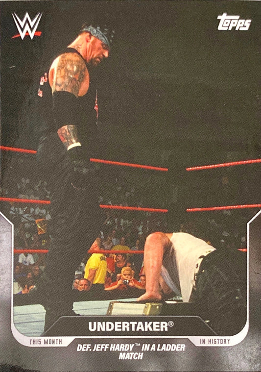 RAW – July 1, 2002 Undertaker DEF. Jeff Hardy in a Ladder Match