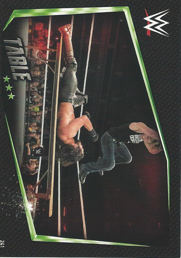 WWE Topps Slam Attax 2015 Then Now Forever Table #241