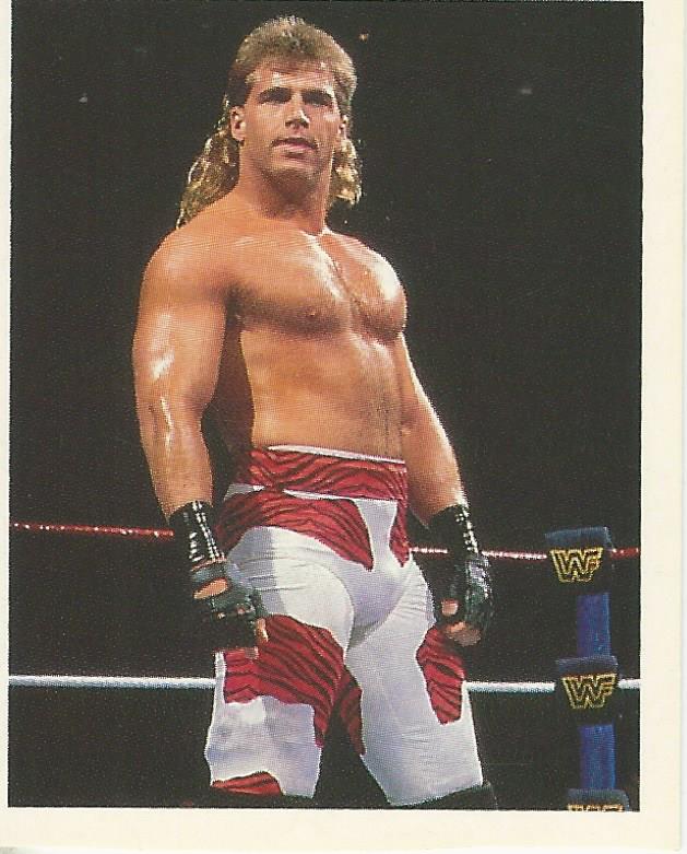 WWF Merlin Stickers 1992 Shawn Michaels #242