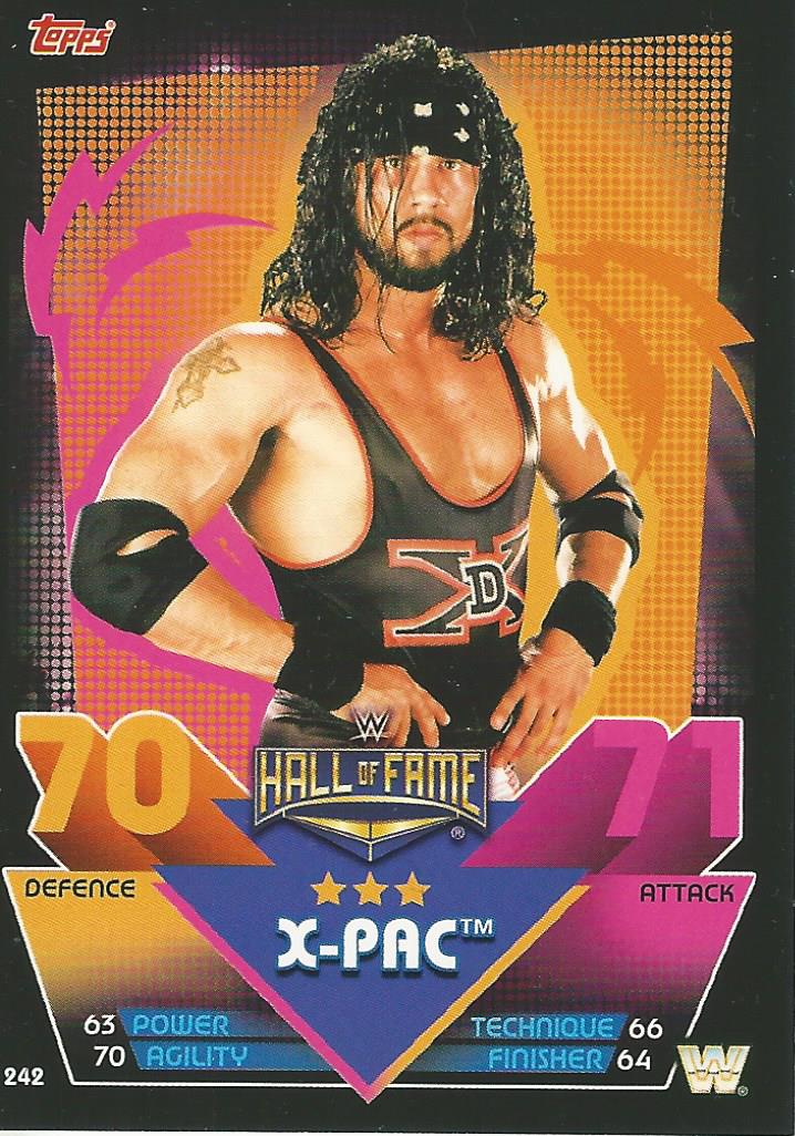 WWE Topps Slam Attax Reloaded 2020 X-Pac #242