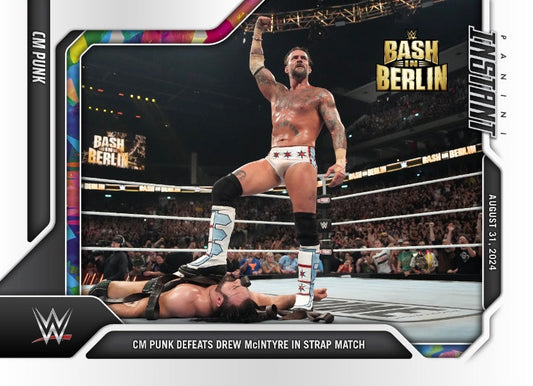 CM Punk – CM Punk Defeats Drew McIntyre in Strap Match