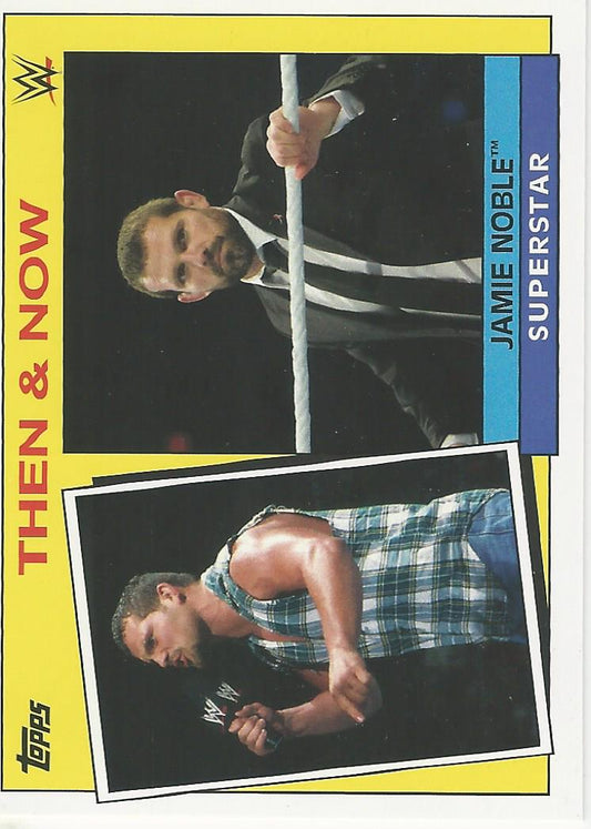 WWE Topps Heritage 2015 Jamie Noble 14 of 30 trading card PW Catalog
