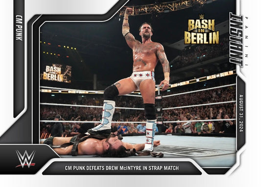 CM Punk – CM Punk Defeats Drew McIntyre in Strap Match