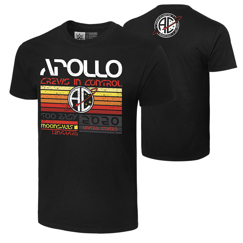 Apollo Crews "Crews In Control" Authentic T-Shirt 1