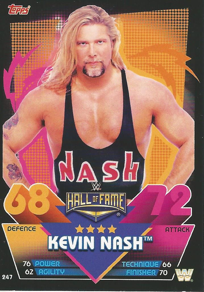 WWE Topps Slam Attax Reloaded 2020 Kevin Nash #247