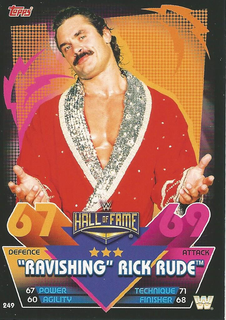 WWE Topps Slam Attax Reloaded 2020 Rick Rude #249