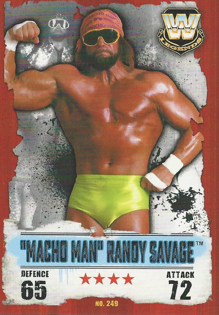 WWE Topps Slam Attax Takeover 2016 Macho Man Randy Savage #249
