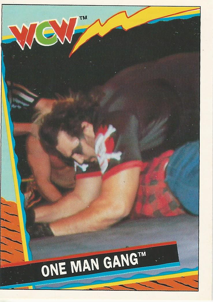WCW Topps 1992 One Man Gang #24