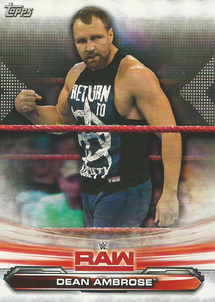 WWE Topps Raw 2019 Dean Ambrose #24