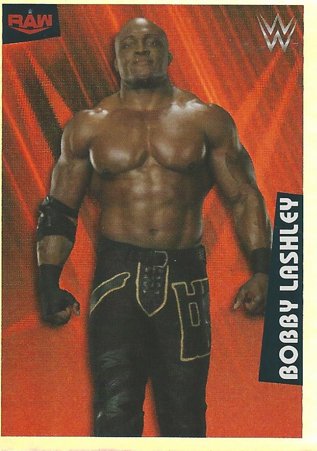 WWE Panini 2022 Sticker Collection Bobby Lashley Foil #24