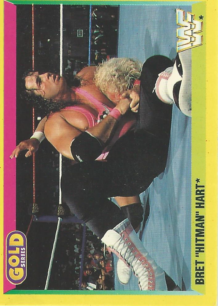 WWF Merlin Gold Series 2 1992 Bret Hart #24