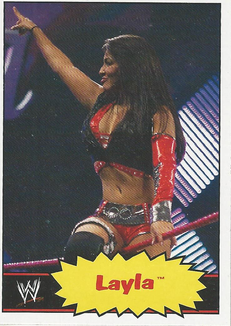 WWE Topps Heritage 2012 Layla #24