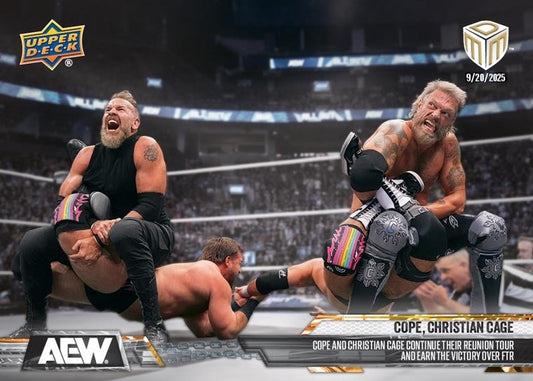 Cope, Christian Cage – Cope and Christian Cage Continue Their Reunion Tour and Earn the Victory Over FTR