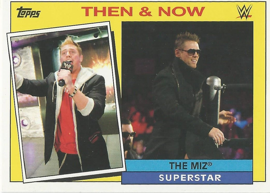 WWE Topps Heritage 2015 The Miz 20 of 30