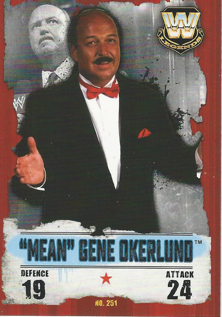 WWE Topps Slam Attax Takeover 2016 Mean Gene Okerlund #251