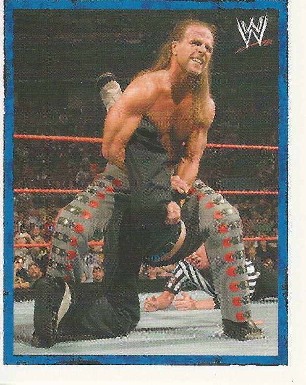 WWE Merlin Heros 2008 Stickers Shawn Michaels #28