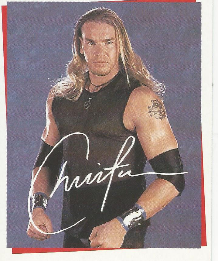 WWF Smackdown Stickers 2000 Christian #255