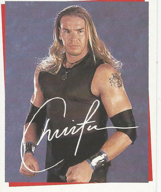 WWF Smackdown Stickers 2000 Christian #255