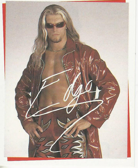 WWF Smackdown Stickers 2000 Edge #256