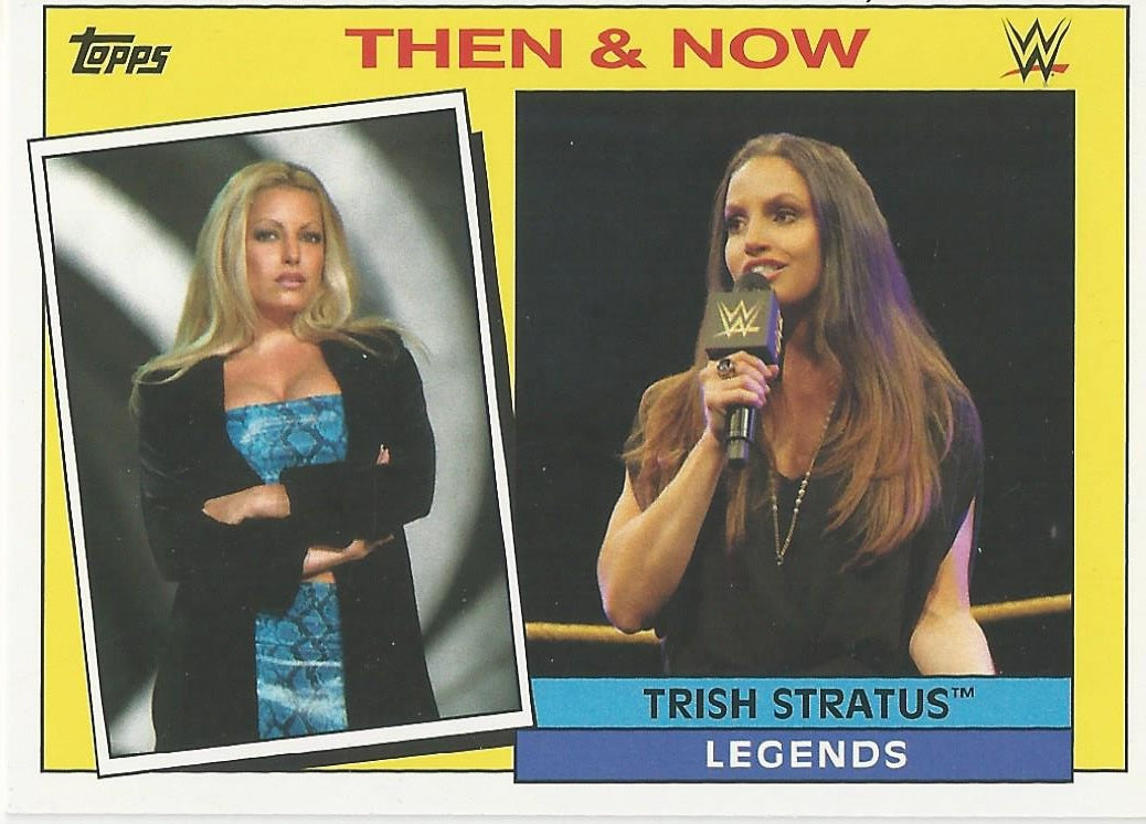 WWE Topps Heritage 2015 Trish Stratus 27 of 30
