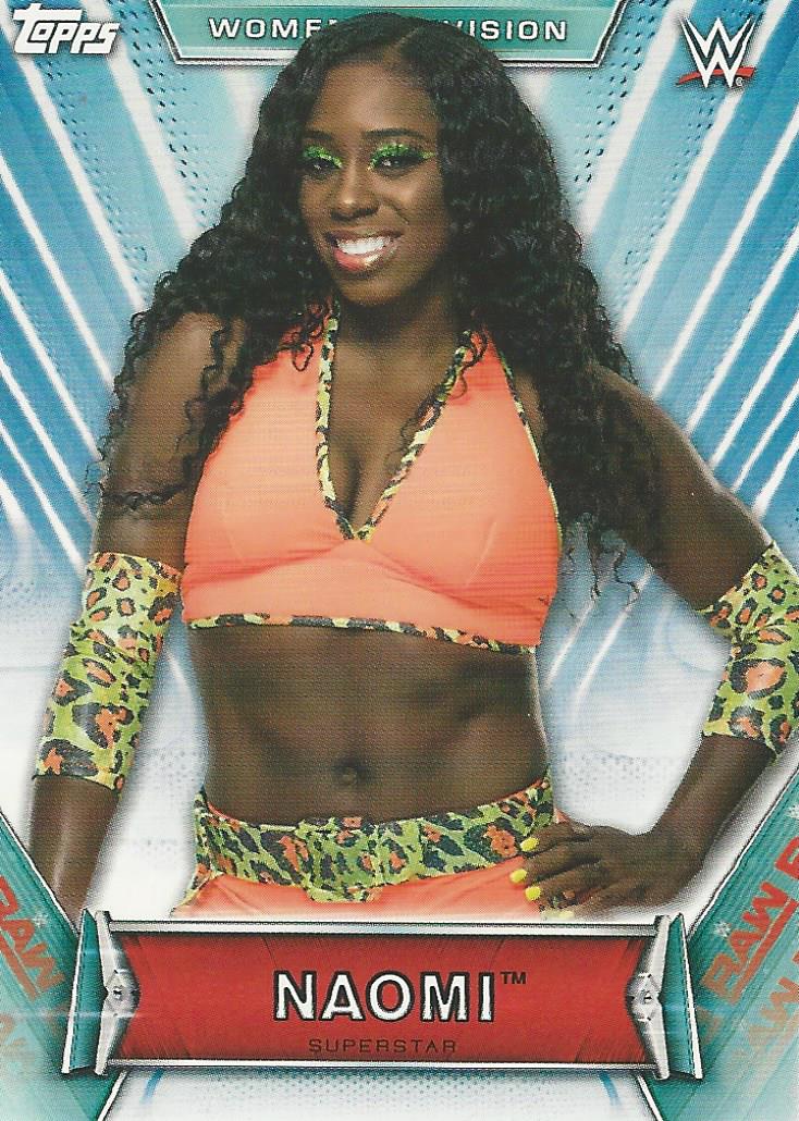 WWE Topps Women Division 2019 Naomi #25