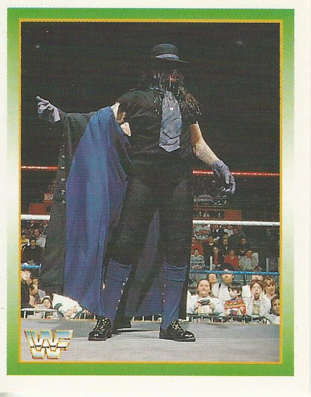 WWF Merlin Stickers 1995 Undertaker #25