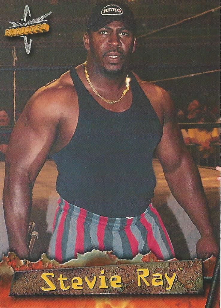 WCW Topps Embossed 1999 Stevie Ray #25