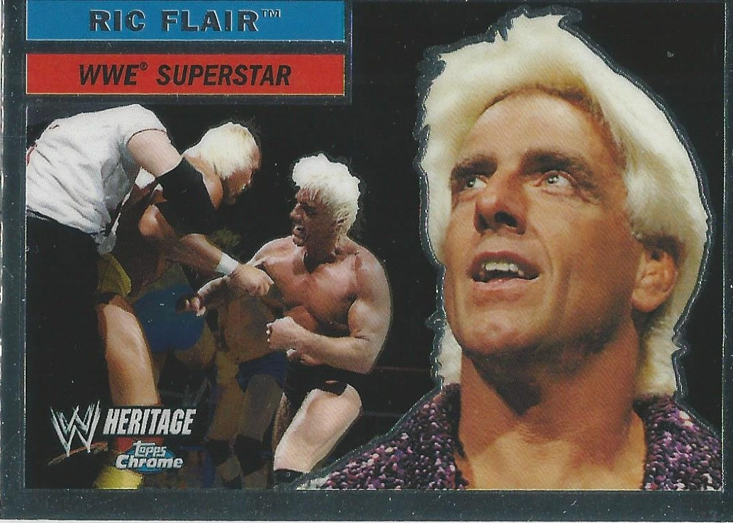 WWE Topps Chrome Heritage 2006 Ric Flair #25
