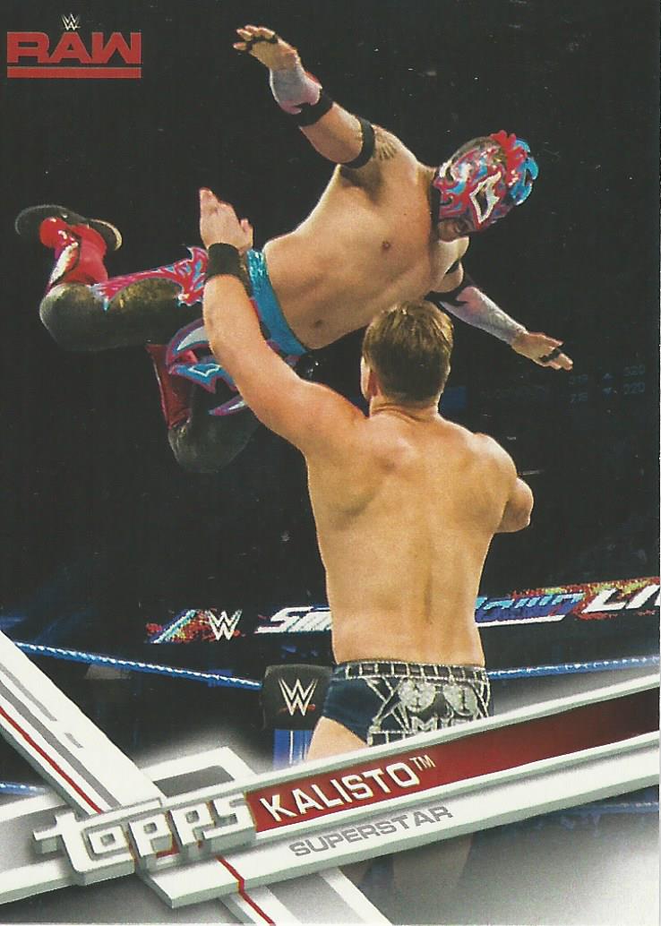 WWE Topps Then Now Forever 2017 Kalisto #125