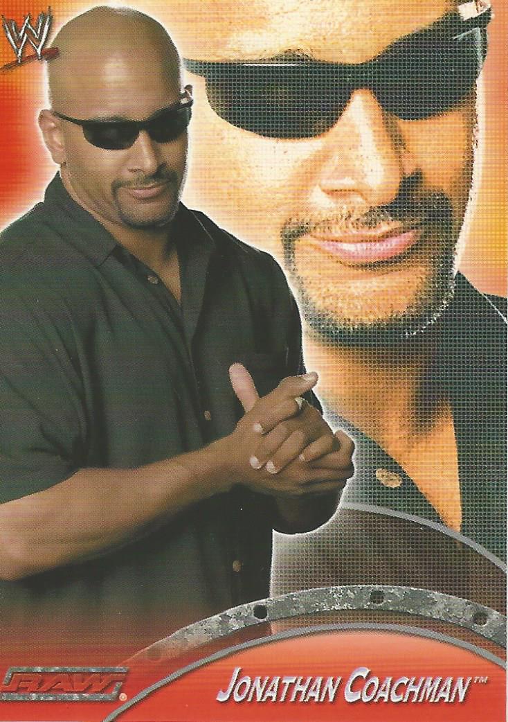 WWE Topps Apocalypse 2004 Jonathan Coachman R25 trading card PW Catalog