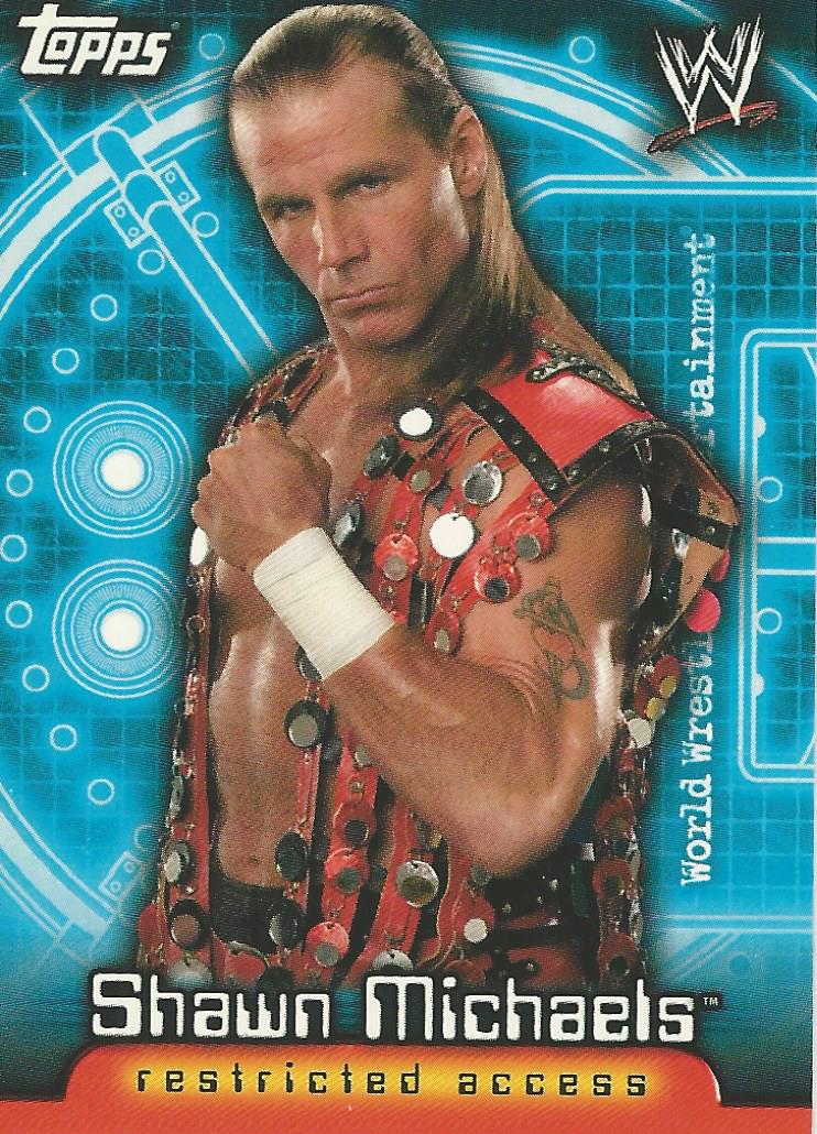WWE Topps Insider 2006 US Shawn Michaels #25