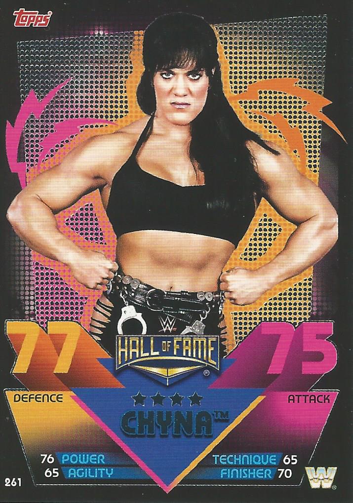WWE Topps Slam Attax Reloaded 2020 Chyna #261